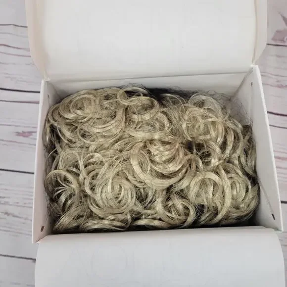 Paula Young A3334 Curly Comb Clip In Hair Piece Blonde - Picture 3 of 5